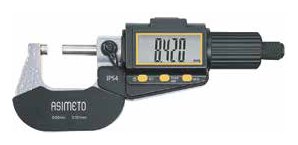 Asimeto IP54 Dijital Dış Çap Mikrometresi